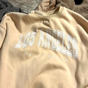 Oversized Los Angeles hoodie